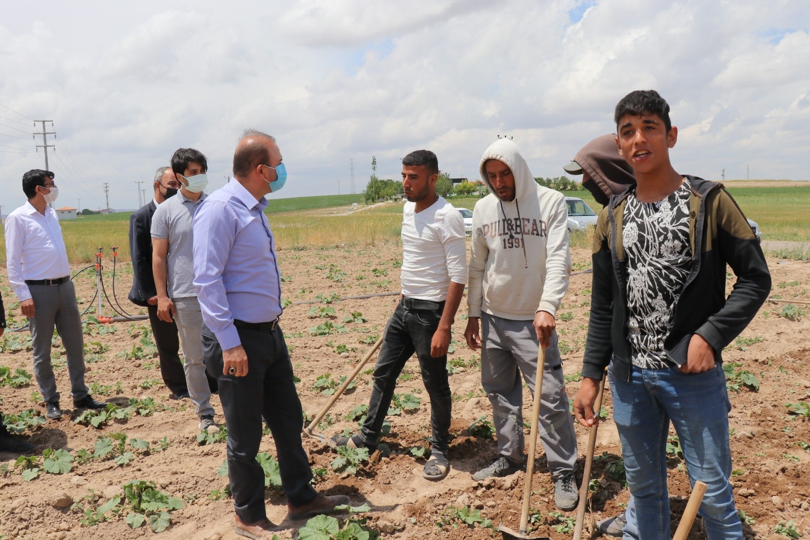 Aksaray’da mevsimlik tarım işçilerinin her türlü ihtiyaçları gideriliyor