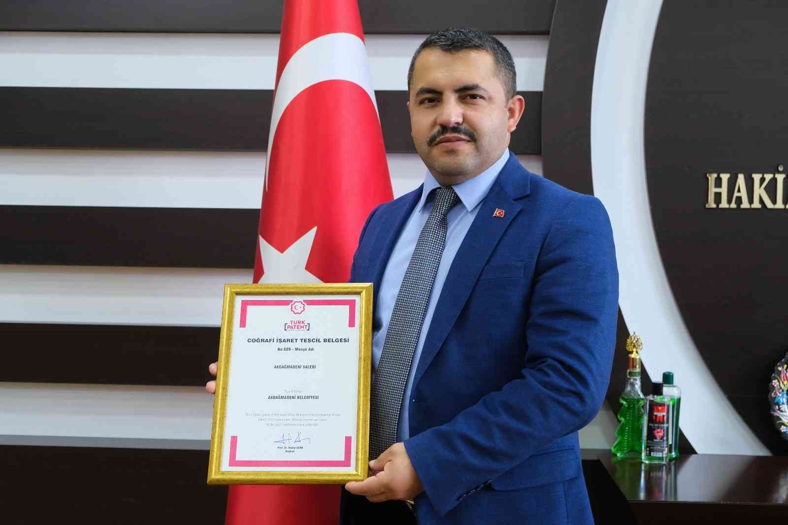 Akdağmadeni salebi tescillendi