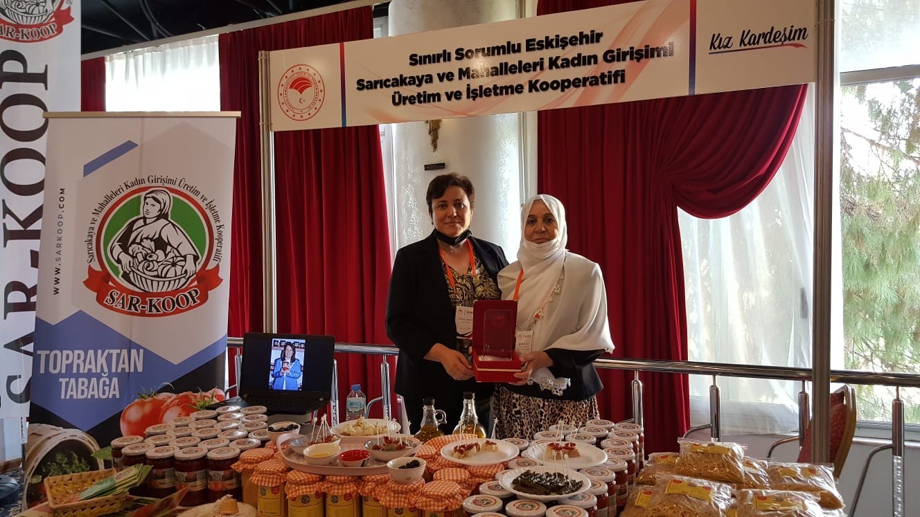 Sarıcakayalı girişimci kadınlar ürünleri ile markalaşmayı hedefliyor