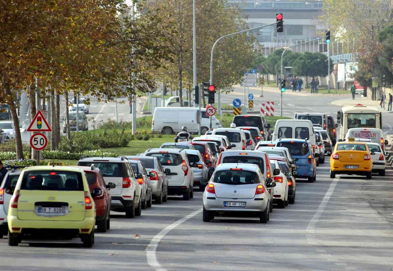 Tekirdağ’da Eylül ayında 9 bin 43 adet taşıtın devri yapıldı