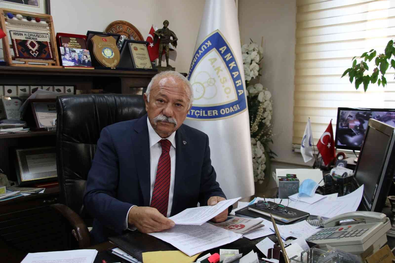 Ankara Kuyumcular ve Saatçiler Odası Başkanı Çavuşculu: “Kuyumcu dükkanlarının raflarını süsleyen sahte altınlar yasaklanıyor”