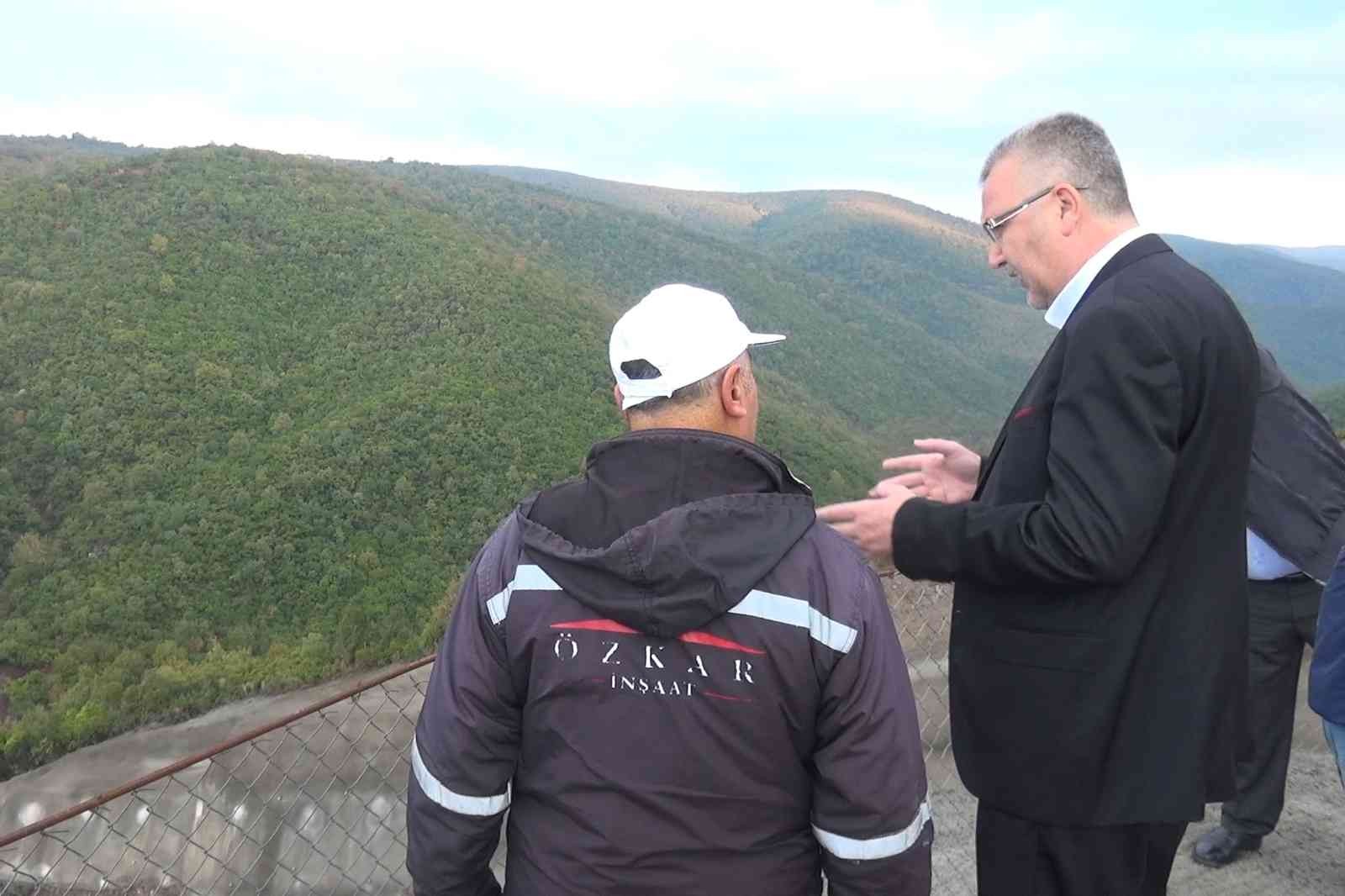 Karacabey’in en önemli projelerinden Gölecik Barajı’nda çalışmalar sürüyor
