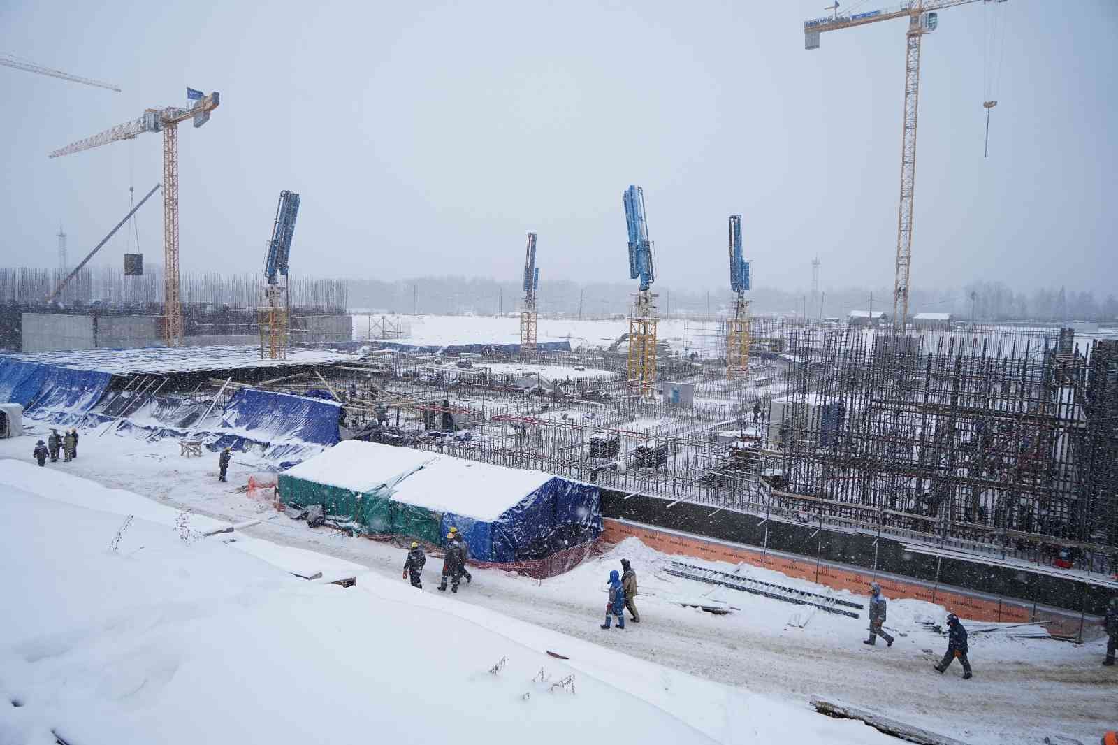 BREST-OD-300 reaktörünün temel betonlaması tamamlandı