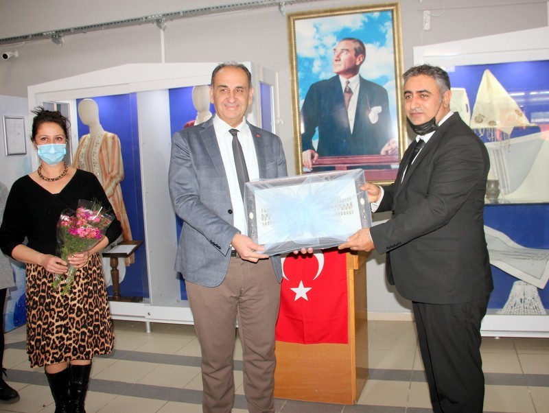 Asırlık nakış atölyesi açıldı
