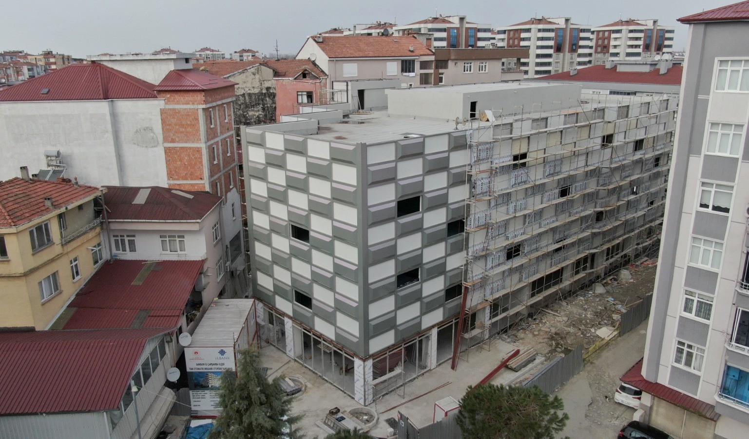 Samsun’da 2 mekanik katlı otopark projesi tamamlandı