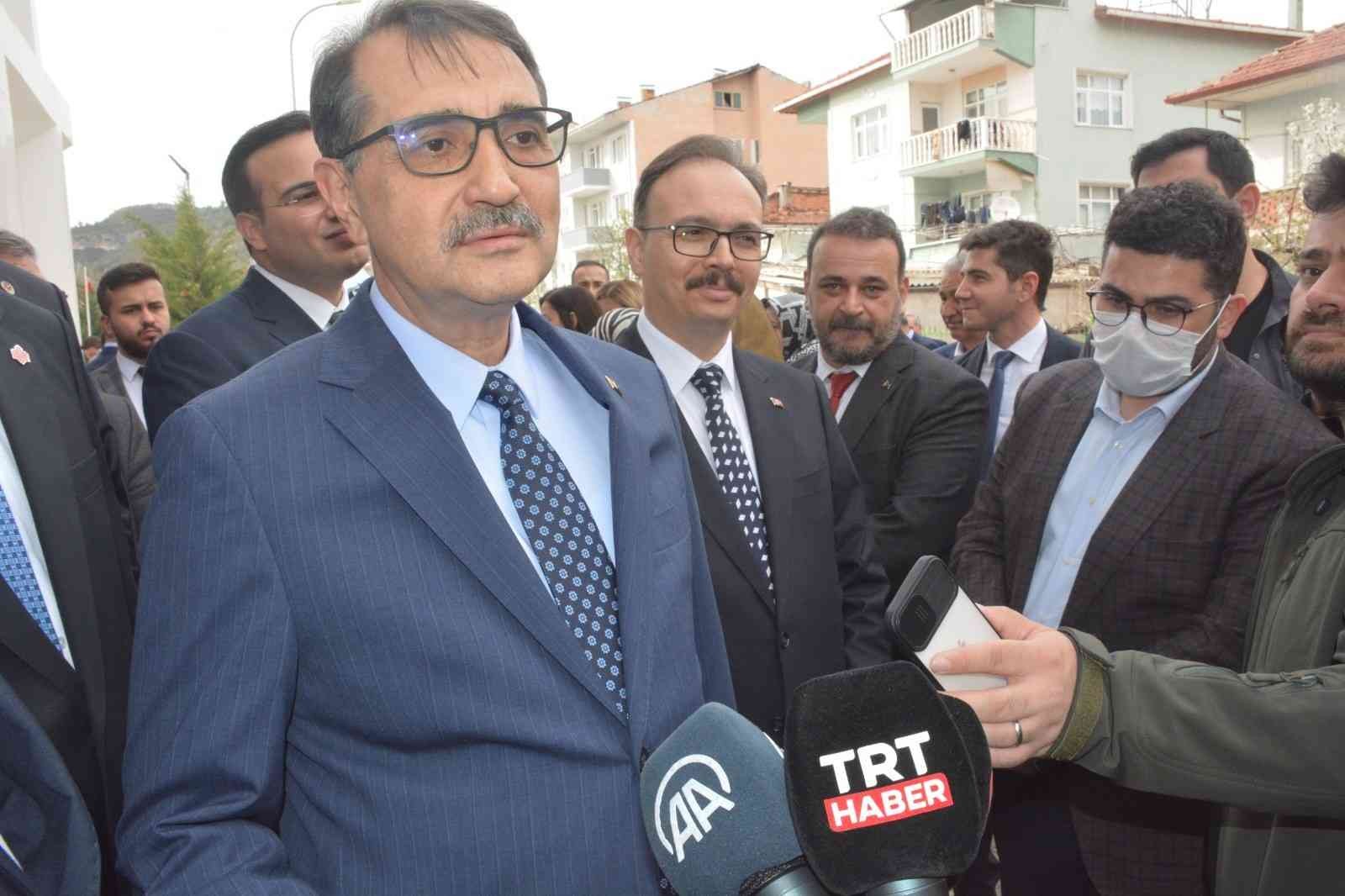 Bakan Dönmez baba ocağı Gölpazarı’ndan CHP lideri Kılıçdaroğlu’na cevap verdi