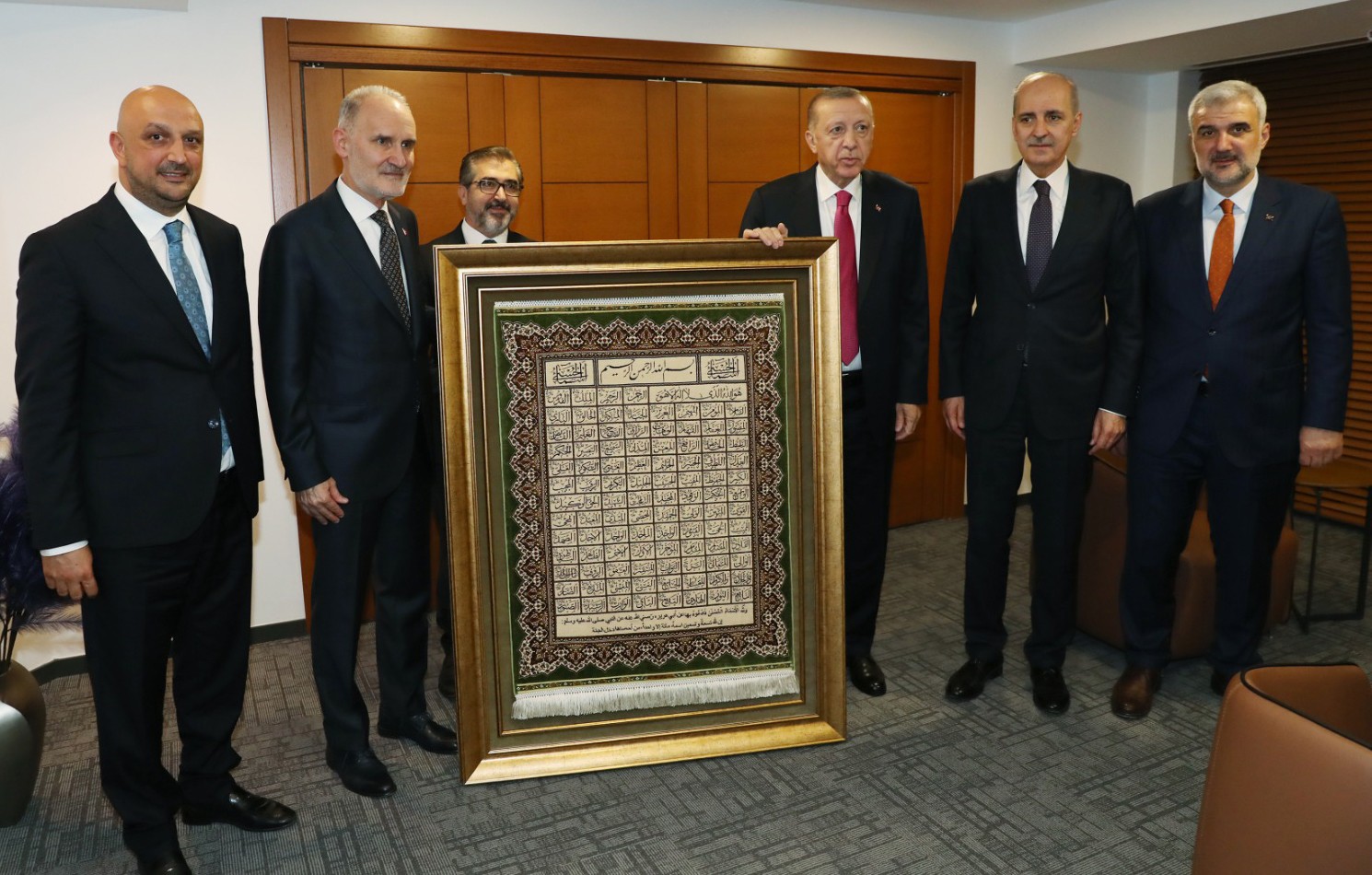 Cumhurbaşkanı Erdoğan, İTO Başkanı Avdagiç’i kabul etti