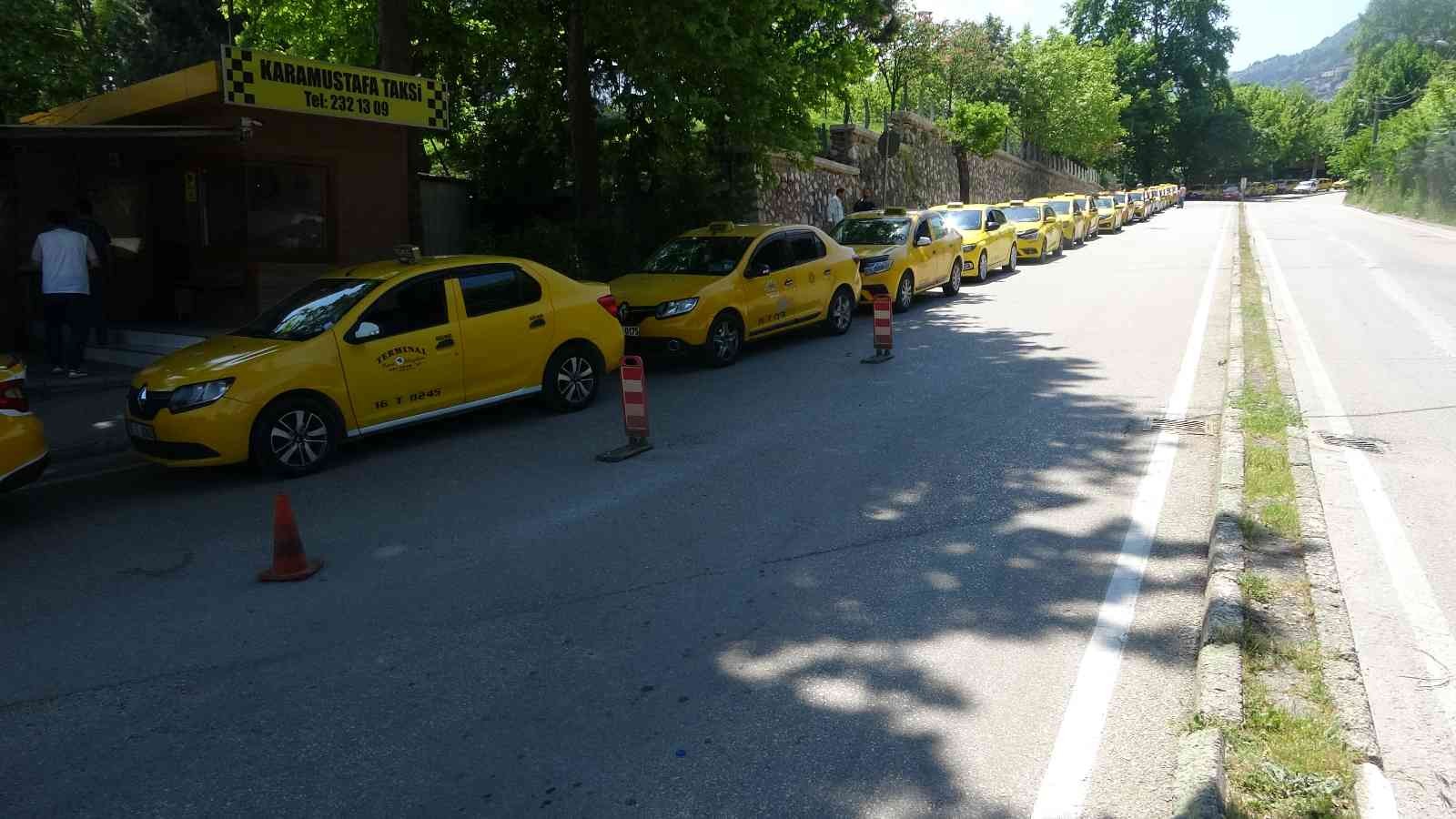 Bursa’da taksimetre güncelleme kuyruğu